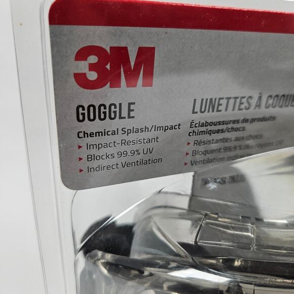 3M Chemical Spash/Impact Goggle - Picture 2 of 3